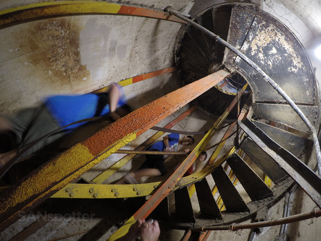 spiral staircase diamond head