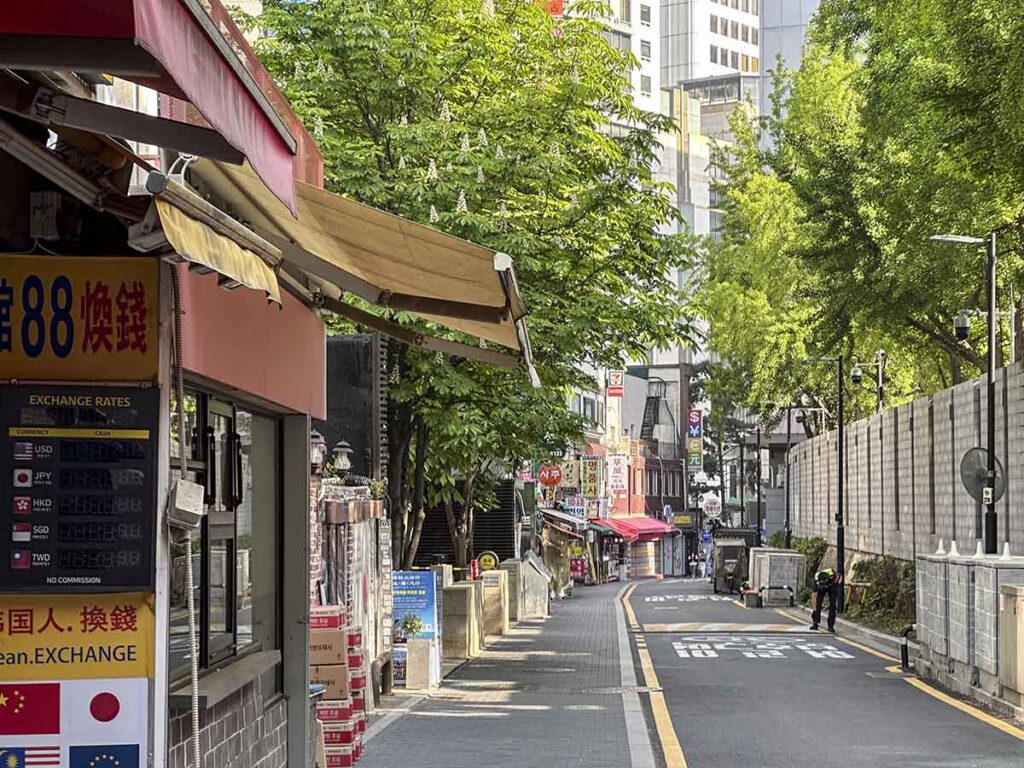 Streets of Seoul South Korea