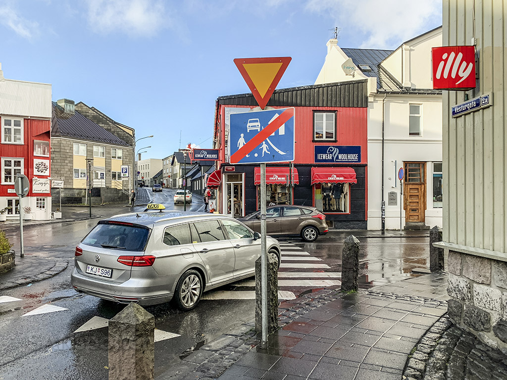 Downtown Reykjavik iceland