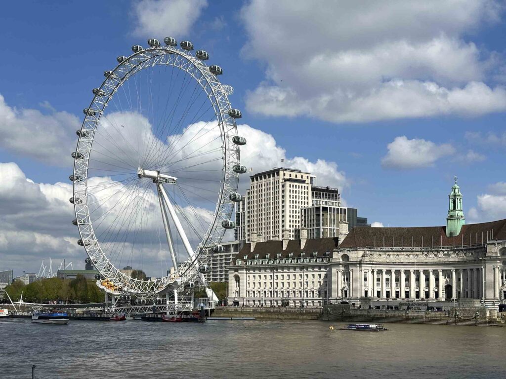 London in April